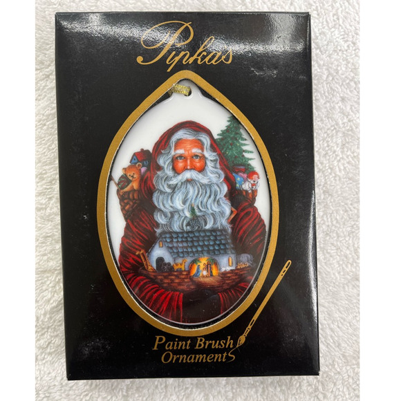 Pipkas Paint Brush Ornament #40009 Christmas Ark Design Collectable 2001 4" - Picture 6 of 7